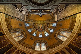 Bad Homburg, Erlöserkirche, ceiling of the apse