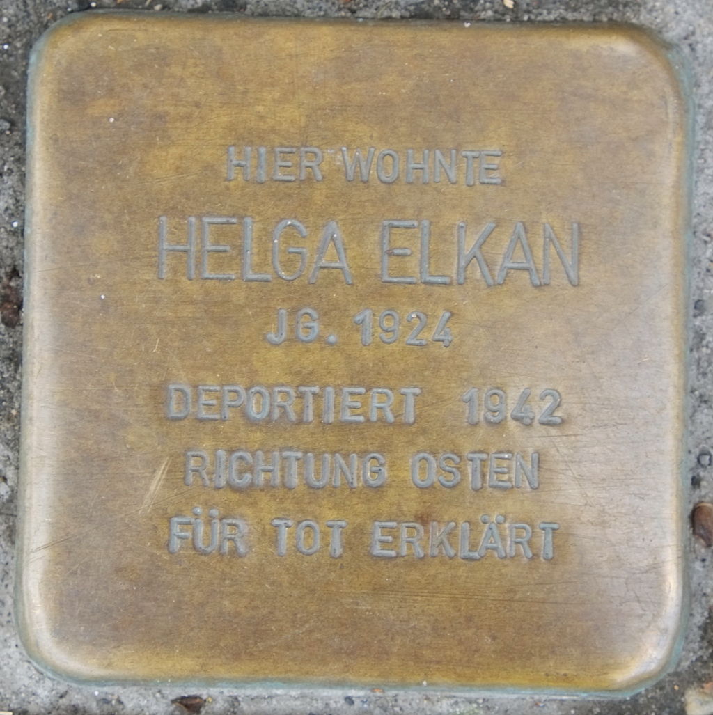 Bad Neuenahr Stolperstein Helga Elkan 2874.JPG