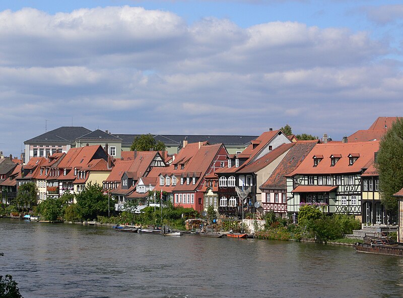 File:Bamberg Blick auf Klein Venedig von der Unteren Brücke 2.jpg