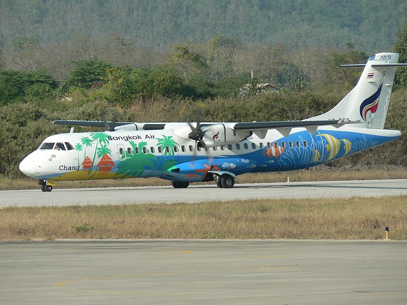 File:Bangkok Airways ATR 72 (HS-PGG) at Luang Prabang International Airport.jpg