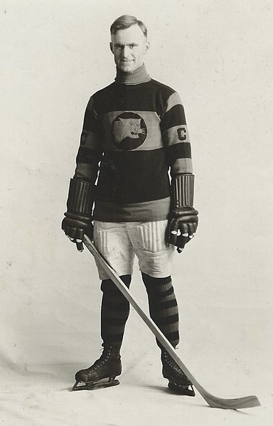 Barney Stanley with the Calgary Tigers