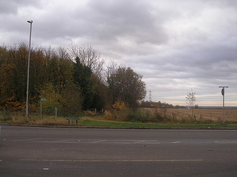 File:Barnsdale Bar, start of the bridleway to Skelbrooke - geograph.org.uk - 3226182.jpg