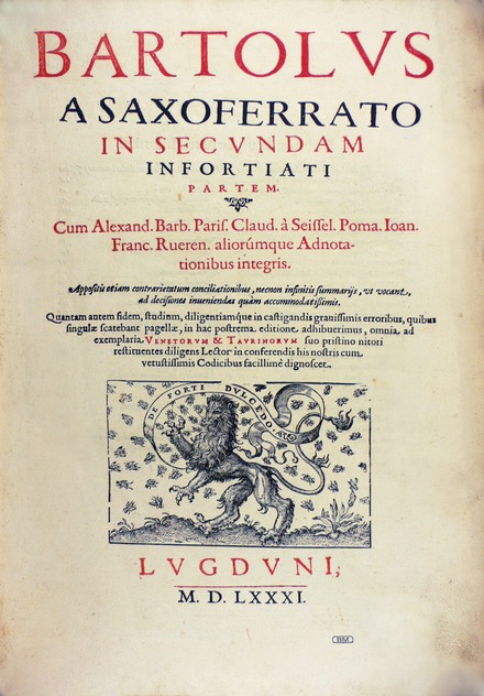 Opera omnia, 1581 (Milano, Fondazione Mansutti).