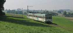 LEB train at Bercher