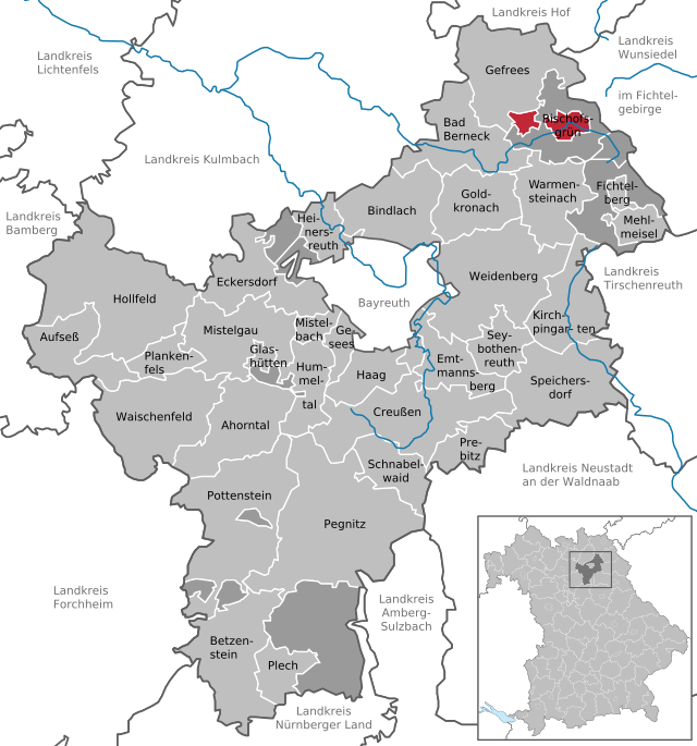 Bischofsgrün - Localizazion