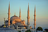 Arhitectura otomană: Moscheea Albastră din Istanbul (Turcia)