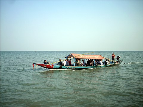 Boat on Chilika