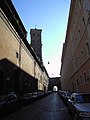 Borgo Santo Spirito: la Porta e via dei Penitenzieri