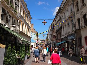 Centro de la ciudad de Boulogne-sur-Mer