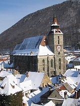 Die Schwarze Kirche in Kronstadt/Brașov, Rumänien