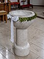 * Nomination Baptismal font in the Catholic parish church of St Leonhard in Breitengüßbach near Bamberg --Ermell 04:30, 5 June 2024 (UTC) * Promotion  Support Good quality.--Famberhorst 04:34, 5 June 2024 (UTC)