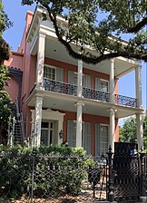 Brevard-Rice House, Garden District, New Orleans, by James Calrow, 1857[97]