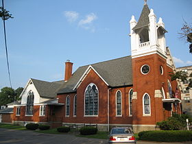Bridgewater Baptist Church Montrose Historic District Aug 09.jpg