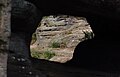 2012-09-09 11:40 A curious hole at Brimham Rocks.