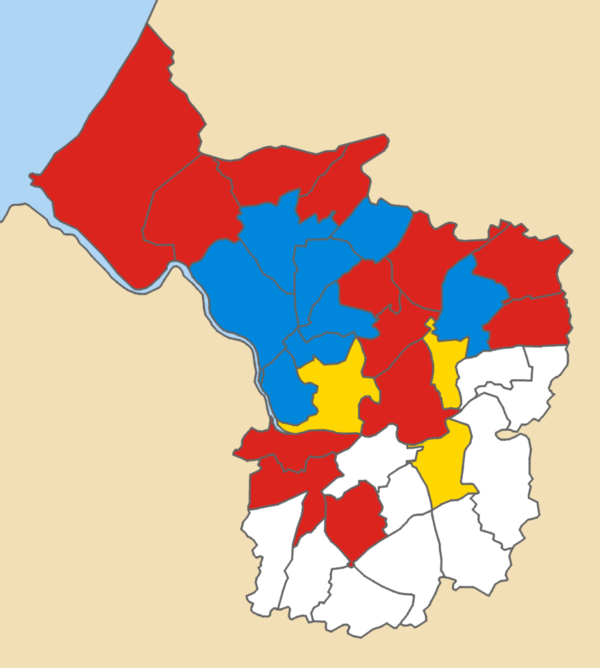 1986 local election results in Bristol