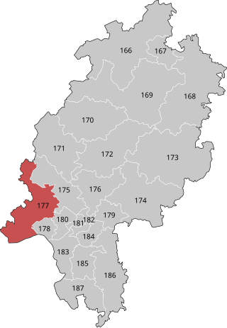 <span class="mw-page-title-main">Rheingau-Taunus – Limburg</span> Federal electoral district of Germany