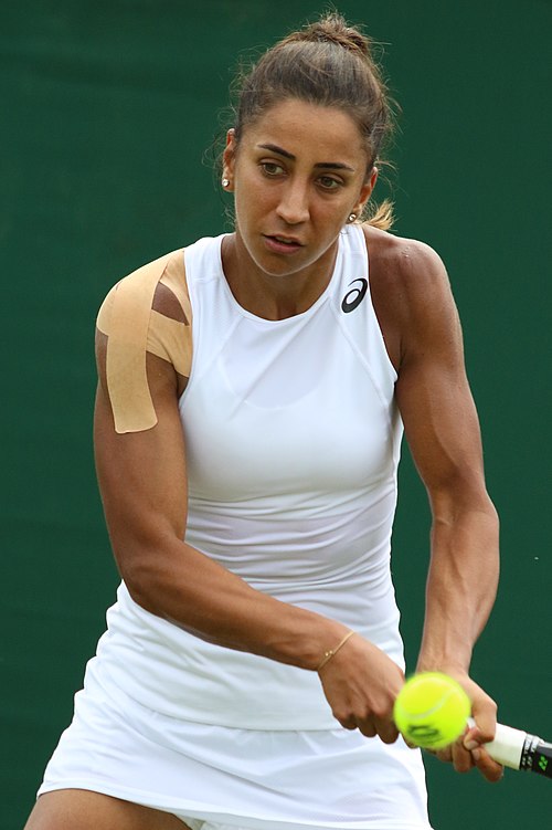 Büyükakçay at the 2019 Wimbledon
