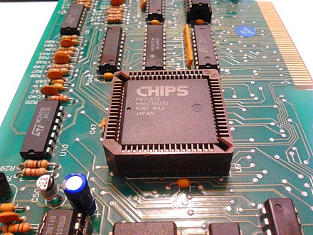 CHIPS P82C612 in a PLCC package