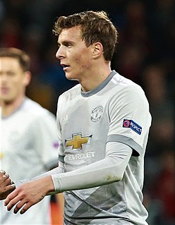 Victor Lindelöf Swedish association football player