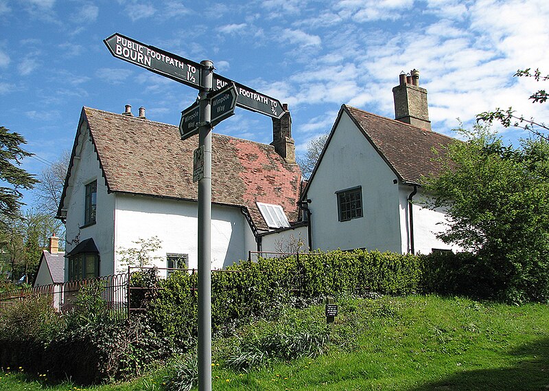 File:Caldecote, signpost - geograph.org.uk - 2923499.jpg