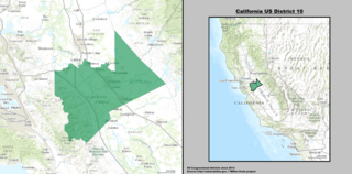 Californias 10th congressional district American political district