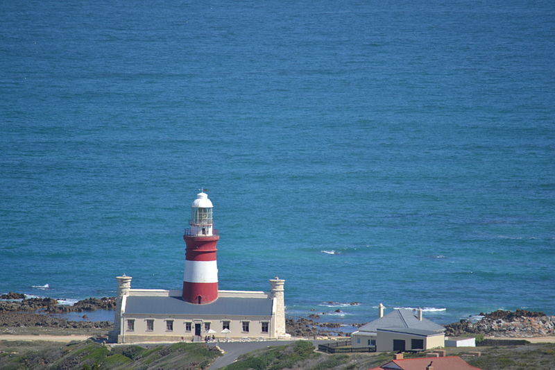 File:Cape Agulhas Lighthouse. Most Southern lighthouse on the continent of Africa. 1849. Second oldest lighthouse in South Africa. 09.jpg