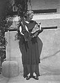 Caption- May, 1947. Mrs. Helena Krueger and her dolls - models of Yugoslavian peasants. (5574443718).jpg