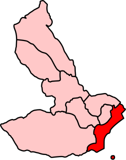 <span class="mw-page-title-main">Cardiff South and Penarth (Senedd constituency)</span> Constituency of the Senedd