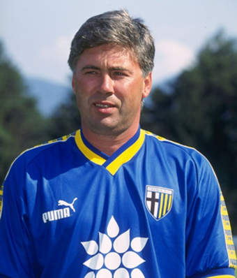 Ancelotti at Parma in 1996