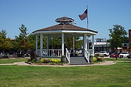 Carrollton July 2019 11 (Carrollton Square gazebo).jpg