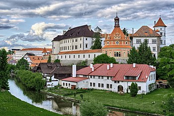 Jindřichův Hradec Castle, southern Bohemia. Fotografia: Rindi Licenza: cc-by-sa-4.0
