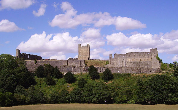Richmond Castle was the seat of the earldom of Richmond.