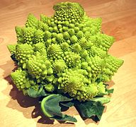 Green Romanesco cauliflower