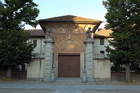 Le vestibule d'entrée du monastère.