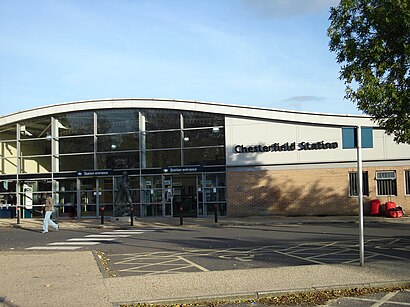 How to get to Chesterfield Station with public transport- About the place