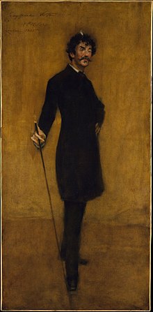 Whistler by William Merritt Chase, 1885. The Metropolitan Museum of Art.