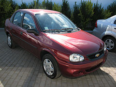 Chevrolet Corsa Classic (poslední facelift)