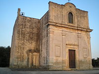 Byzantine church of Santa Marina in Stigliano, in the outlying area of Carpignano Salentino
