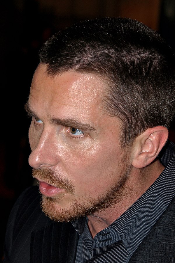 Bale at the Spanish premiere of The Dark Knight in 2008