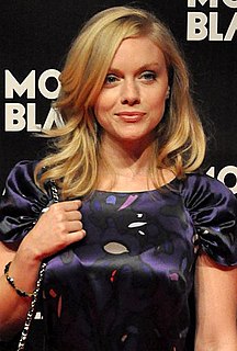 Christina Cole British actress