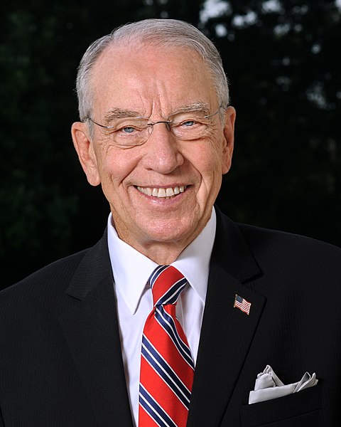 Chuck Grassley (R-Iowa), former president pro tempore, and current president pro tempore emeritus