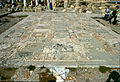 Insula di Giasone Magno, triclinio estivo, pavimentazione in opus sectile di marmi antichi