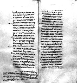 <span class="mw-page-title-main">Codex Fuldensis</span> 6th century New Testament manuscript