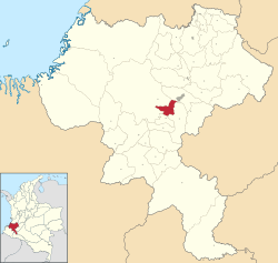 Timbío ubicada en Cauca (Colombia)