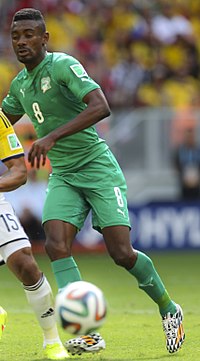 Colombia and Ivory Coast match at the FIFA World Cup 2014-06-19 (18) (cropped).jpg