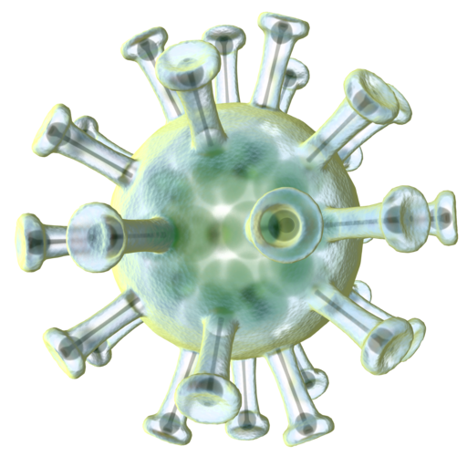 Corona virus Covid-19 Single Virion