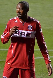 The Galaxy selected Cory Gibbs 38th overall. Gibbs did not sign and joined then Bundesliga side FC St. Pauli. Gibbs would sign with the Dallas Burn in 2004. Gibbs was named to the US National Team's 2006 FIFA World Cup squad, but he re-injured his right knee and was replaced by Gregg Berhalter. Cory Gibbs Chicago Fire 2011.jpg