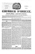 Thumbnail for Le Courrier d'Orient