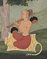 1690-1696 C.E. Man playing rudra veena
