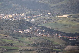 Curcuris Comune in Sardinia, Italy